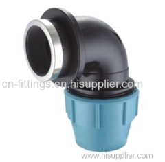 pp female elbow compression fittings