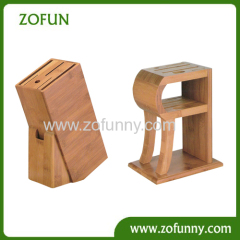 2014 eco-friendly bamboo knife block wholesale