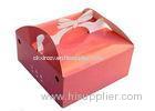 foldable Eco-friendly Custom Printed Recycled Paper Boxes With Handle