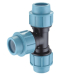 high pressure pp equal tee pipe fittings with pn16