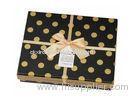 Luxury Polkas Dots Chocolate Gift Box Cardboard Box Trays Insert