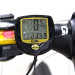 Wireless LCD Bicycle Bike Computer Speedo Odometer Waterproof Speedometer Yellow