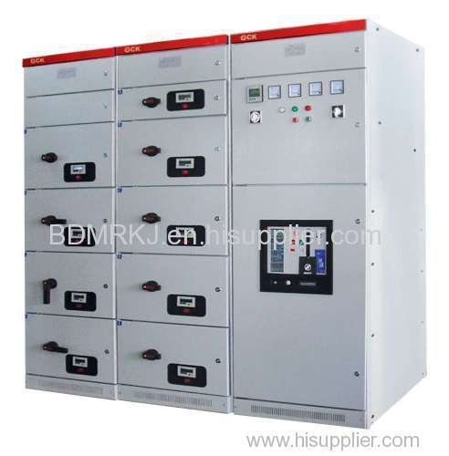 GCK 380v power distribution cabinet, draw-out 3150A/31.5kA circuit breaker panel, low voltage incoming cubicle