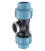 pp female tee compression fittings