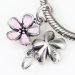 European Style Sterling Silver Pink Cherry Blossom Pendant Wholesale