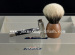 Duo fiber synthetic shaving brush