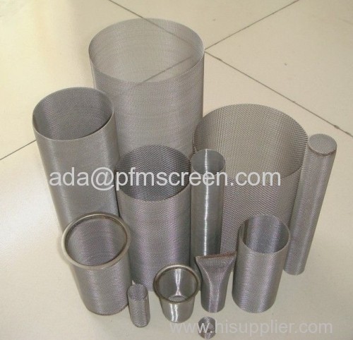stainless steel mesh cylinder tubes