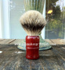 Nice Red Wood Handle Silvertip Badger Shaving Brush