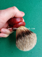 Handcrafted rosewood handle shaving brush