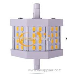 5050SMD 5w led r7s light can be dimmable 500lm