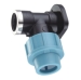 pp elbow wall plate compression pipe fittings