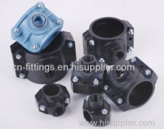 pp clamp saddle compression pipe fittings