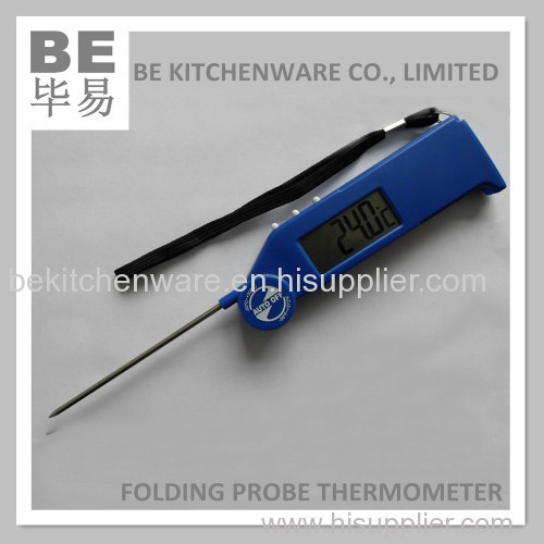 Digital folding probe household kitchen cooking thermometer