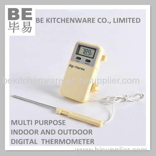 Multi purpose digital food thermometer