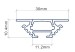 aluminum led lighting profile