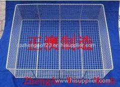 Medical equipment cleaning basket, parts clean basket, stainless steel cleaning baskets