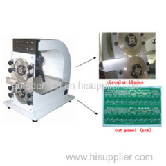 V-cut Electrostatic PCB Separator with multi-blade