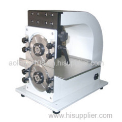 V-cut Electrostatic PCB Separator with multi-blade