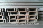 Hot Rolled Long U Shaped Steel Channel , Mild Steel Channels 14# , 16# , 18#