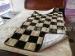 Soft Pure Cotton Blanket , Breathable Warm Raschel Mattress Blanket