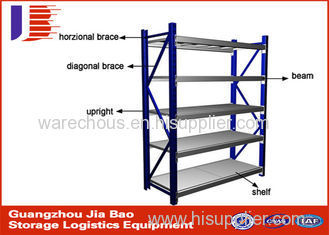 Versatility Middle Duty Warehouse Metal Storage Racks / Display Shelving 73089000