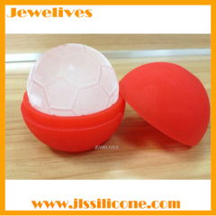 silicone ice ball mold football shape