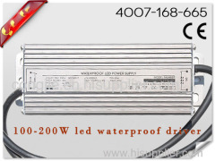 100-200W led waterproof power supply CE certification