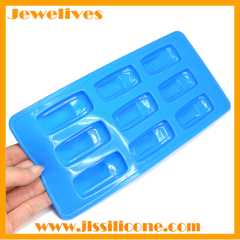 silicone ice cube mold with 9 car shape