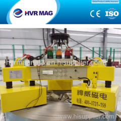 Lifting magnet for lifting steel coil