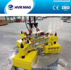 Lifting magnet for lifting steel coil
