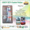 High Modulus Silicone Sealant / Grey RTV Gasket Maker For Concrete And Marble