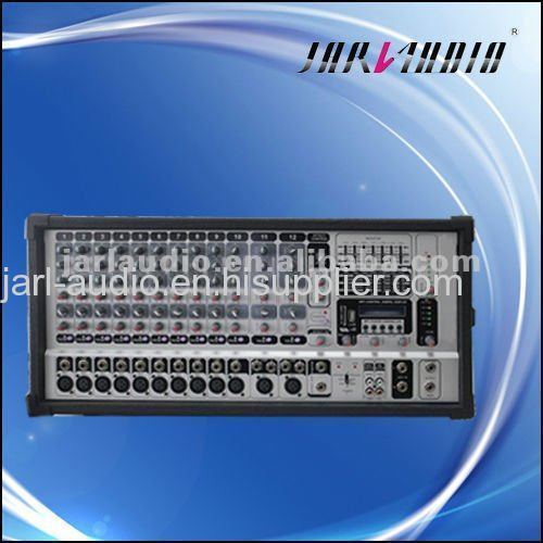 12 channel power cabinet mixer
