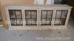 230x45x92cm The old fir iron door cabinet