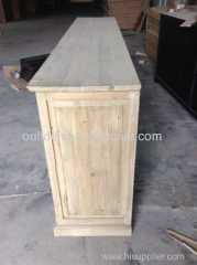 The old fir iron door cabinet