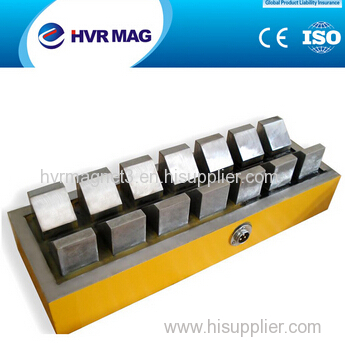 Electric lifting magnet for lifting steel pipe