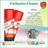 Spray car cleaning chemicals 450ml , carburetor cleaner for pvc valve greasy