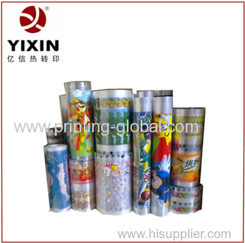 PP material paint bucket heat transfer film made from Dongguan manufactures