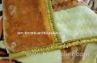 Large Antistatic 2 Ply 100% Polyester Blanket Coloful For Winter Autumn