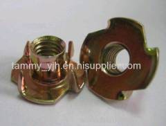 4 prongs tee nuts/ furniture nuts