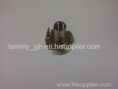 4 prongs tee nuts/ furniture nuts