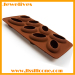 silicone chocolate mold and coffee shape