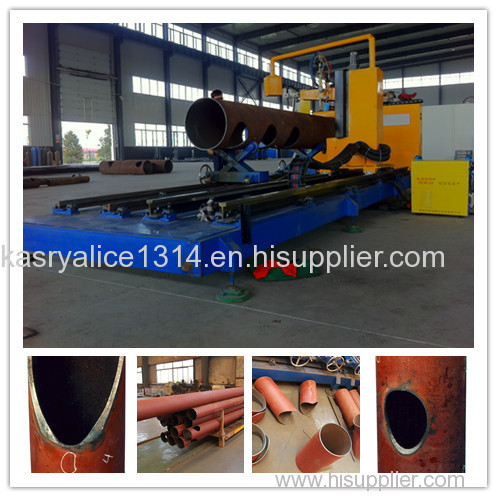 cnc plasma and flame pipe cutting machine