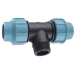 pp male thread tee compression pipe fittings