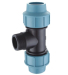 pp male thread tee compression pipe fittings