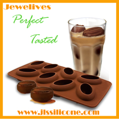 silicone chocolate mold and coffee shape