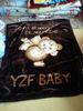 Black Lovely Polyester Baby Blanket