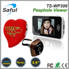 2014 newest 3.5'' touch screen 2.4GHz wireless digital door peephole viewer