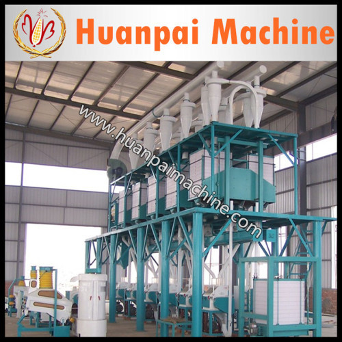 Complete wheat flour milling machine for 50 TPD