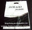 Durable Small Die-cut PE Plastic handle bag LDPE shopping bags 15mm - 260mm