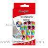 Cute Colorful Printing Neon Fake Nails Acrylic Full Cover Fake Toe Nail